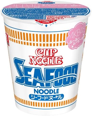 Amazon 日清 カップヌードルシーフード Akbメッセージムービー付き 74g 個 カップヌードル ラーメン 通販