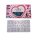 PUEEN Nail Art Stamping Plate - Love Element #4 (38-41) - 125x65mm Nailart Polish Stamping Manicure Image Plates Accessories Kit-BH000614