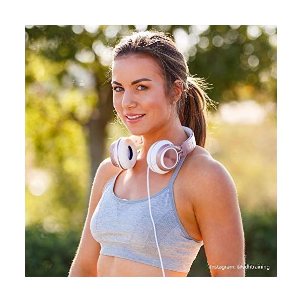 Ailihen MS300 Wired Headphones with Microphone Folding Lightweight Headset for Cellphones Tablets Smartphones Chromebook…