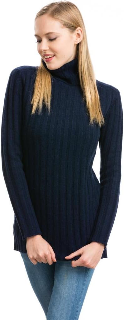 Citizen Cashmere Turtleneck Sweater - 100% Tibetan Yak Wool