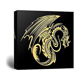Dragon Wings Painting Wall Bedroom Living House
