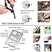 JINAGER Emergency Survival Kits 12-in-1, Outdoor Emergency Gear Kits Folding Knife, Multi Plier, Flashlight, Survival Bracelet, Tactical Pen Traveling/Hiking/ Biking/Climbing/ Hunting