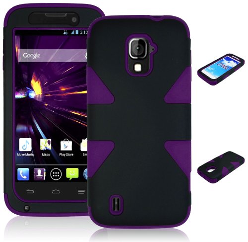 Bastex Heavy Duty Hybrid Case for ZTE Majesty Z796C Hot Pink