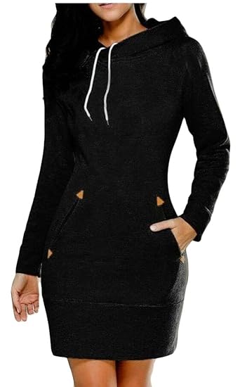 knee length sweatshirt