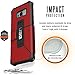 URBAN ARMOR GEAR [UAG] Samsung Galaxy S8+ [6.2-inch Screen] Metropolis Feather-Light Rugged [Magma] Military Drop Tested Phone Case