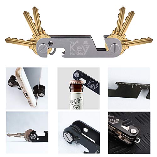 Smart Compact Key Organizer Keychain, Key Holder Keyring , Key Chain