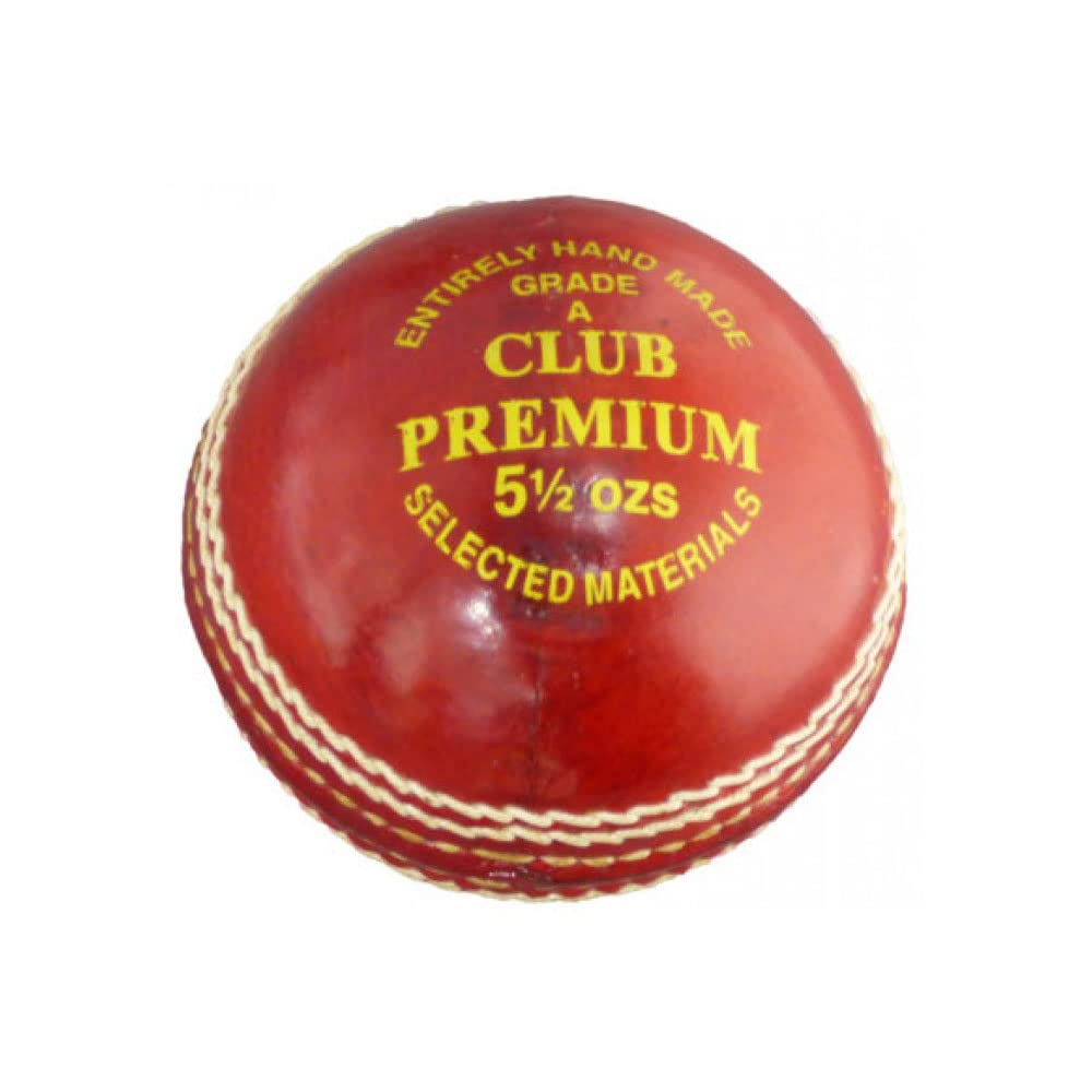 Carta Sport CBA Football CRICKET BALL GRADE A, Red, 5 1/2oz