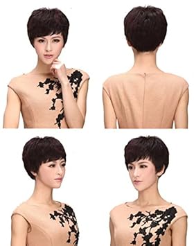 Winbowig Short Hair Fashion Wig Chinese Human Virgin Hair Full