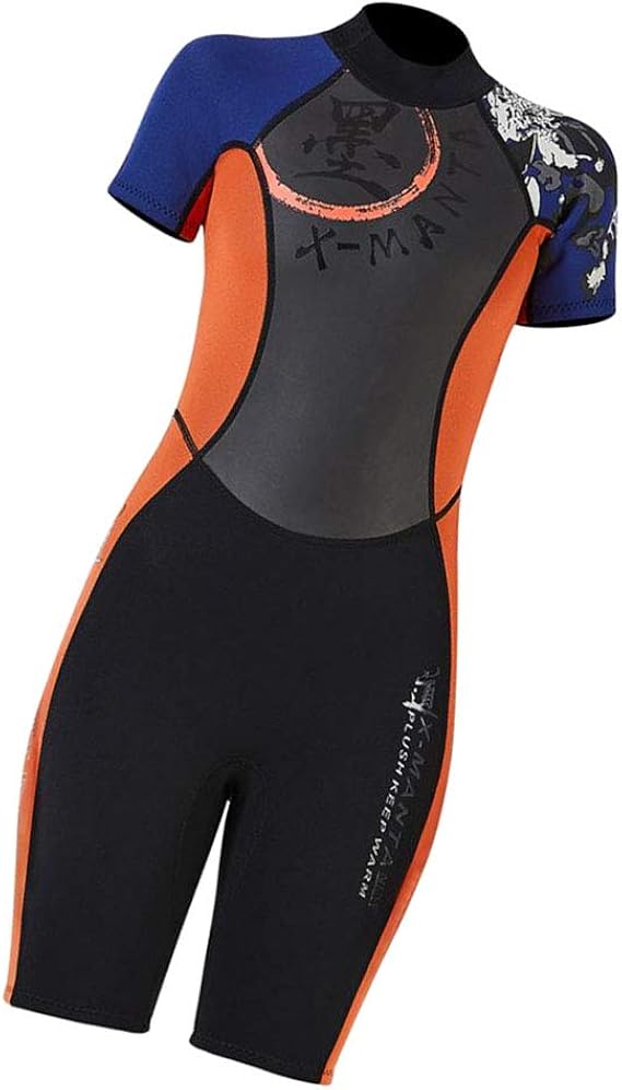 Dive & Sail Pantalon de plongée en néoprène pour homme et femme, 1,5 mm, gris, petit