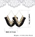 Subiceto 12 Pairs Colorful Tassel Dangle Earrings for Women Statement Bohemian Handmade Lightweight V-shaped Hanging Fringe Drop Earrings