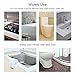 Caulk Strip Self-Adhesive Waterproof Tub Sealing Tape Kitchen Countertop Bathroom Shower Toilet Sink Gas Stove Wall Corner 1-1/2