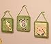 NoJo Jungle Babies 9 Piece Nursery Crib Bedding Set, Green/Yellow/Tan/Brown
