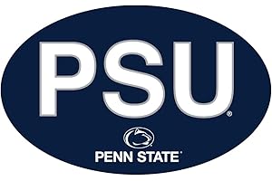 R AND R IMPORTS Penn State Nittany Lions Oval Magnet Single Officially Licensed Collegiate Product