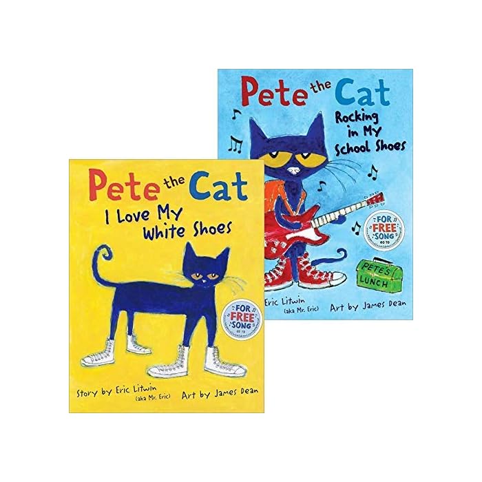 Buy Pete the Cat Pack Pete the Cat I Love My White Shoes; Pete the Cat Rocking in My School