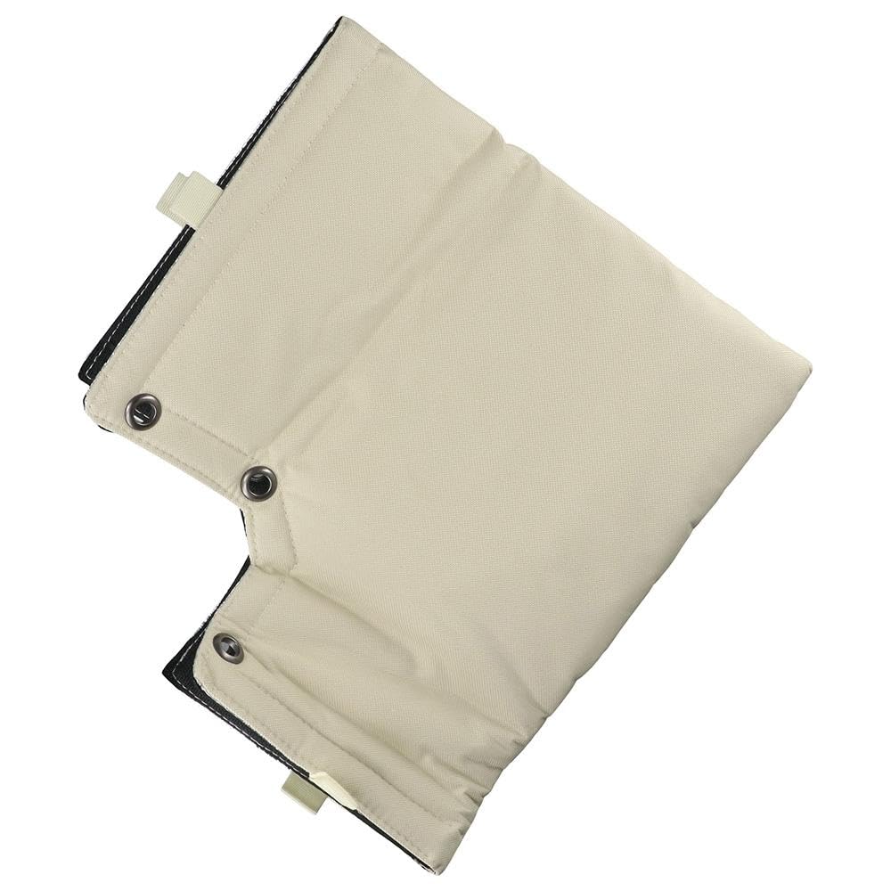 Upluckey Outdoor Faucet Valve Cover Polyester Durable Beige Insulation Bag Sun Protection 12 * 13 in Valve Protection Faucet