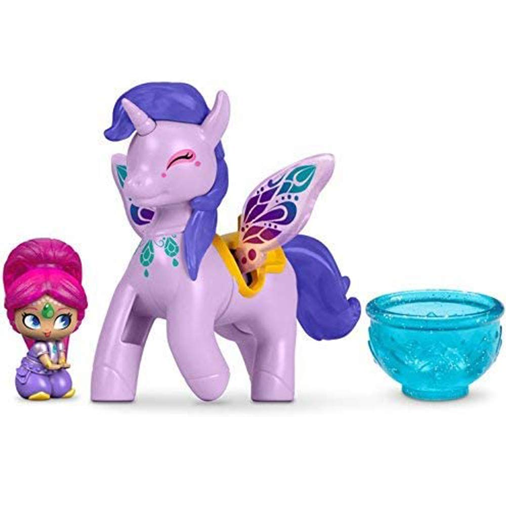 Fisher-Price Nickelodeon Shimmer & Shine Zahramay Skies, Teenie Genies Shimmer & Zahracorn [Color/Styles May Vary]