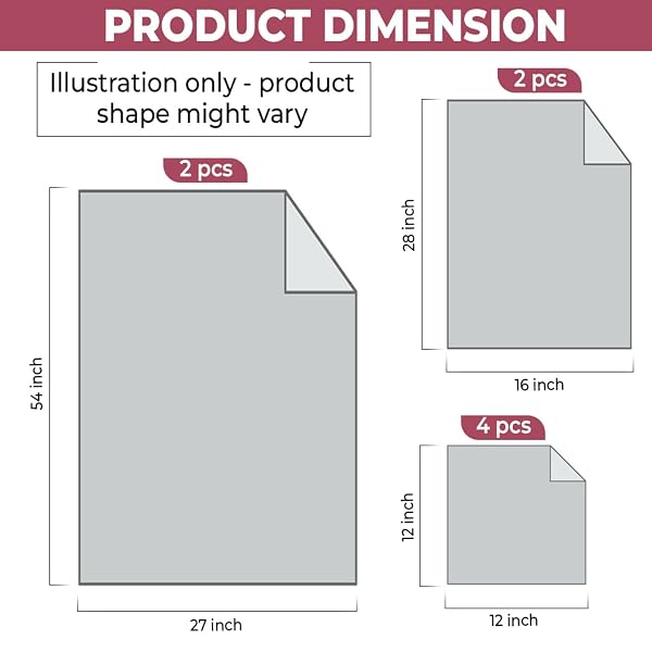 QUBA LINEN PACK OF 8 TOWELS SET, 2 LARGE BATH TOWELS, 2 HAND TOWELS, 4 WASH CLOTHS, 100% COTTON, LIGHTER WEIGHT, QUICKER TO DRY, SUPER ABSORBENT, PERFECT FOR BATHROOM (BURGANDY)