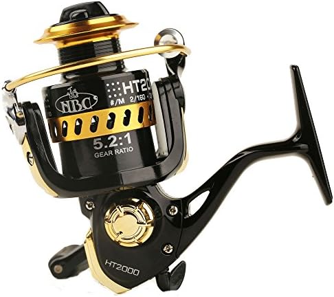 Entsport Classic Spinning Reel Metal Spool Spinning Fishing Reel Saltwater/Freshwater Spin Fishing Reel Right/Left Retrieve Inshore Spin Reel