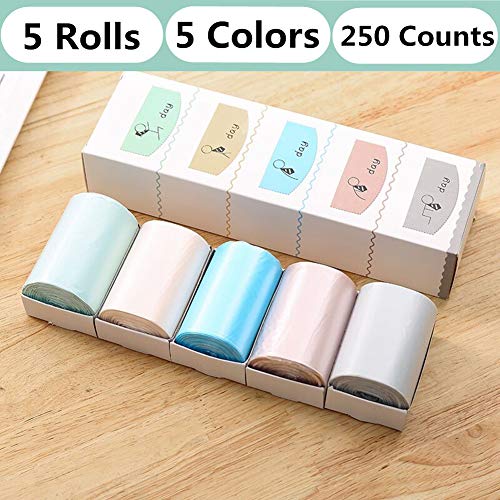1.2 Gallon 250 Counts Small Trash Bags Garbage Bags,Bathroom Trash Can Bin Liners, Strong Plastic Bags for Home Office Kitchen, fit 5-6 Liter, 0.8-1.2 Gal,Suitable for Use Alone Without Trash Can