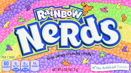 Wonka Rainbow Nerds, 5 Oz. Box (Pack of 3)