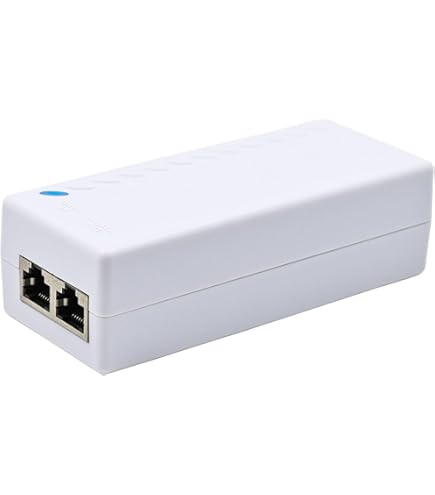 Microsemi PD-9001GR/AC PoE 1 Puerto 30W Gig Midspan, 802.3, Fuente De Alimentación De Un Solo Puerto (renovado