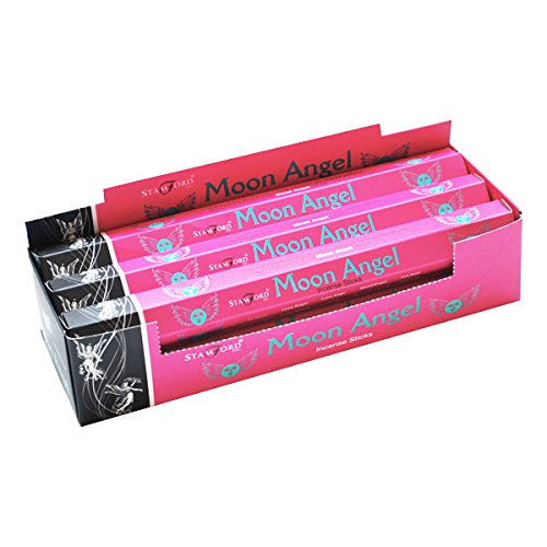 Stamford Moon Angel Incense, 15 Sticks x 6 Packs