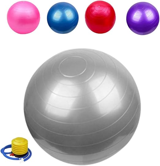 ZENWEN PVC Bola De Yoga 55Cm65Cm75Cm Engrosamiento Bola De Yoga ...