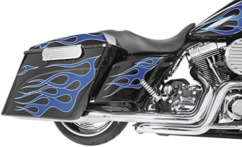 Harley Davidson Stretched Arlen Ness Style Side Covers Touring 09 - 13 FLHT, FLHR, FLTR, FLHX