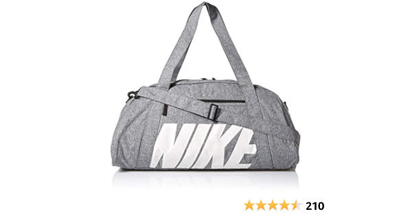 NIKE, Bolsa feminina Gym Club Preta/Cinza vasto, Tamanho único :  Amazon.com.br: Esporte