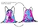 Fandicto Mermaid Sequin Drawstring Bags Unicorn Pineapple Bags for Women Party Supplies (Mermaid)