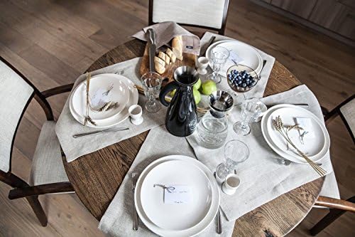 White Linen Placemats Kitchen Napkins ThingStore