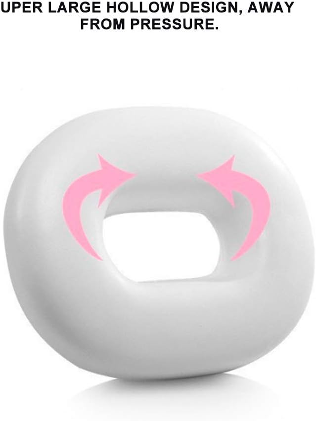 Orthopedic Ring Memory Foam Cushion,coccyx cushion Donut Cushion for Relief of Haemorrhoids and Piles Coccyx Pain,Suitable for Wheelchair Car Seat - Image 4