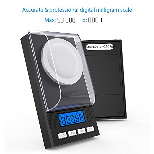 1 Homgeek+Milligram+Calibration+Tweezers+Weighing
