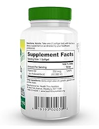 Vitamina D3 10,000 IU Non OMG 360 Mini softgels (10000 IU cholecalciferol) última intervensión, grado de USP de soja natural Vitamina D