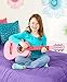 The Lakeside Collection Kids Wood Guitar with Case - Pink