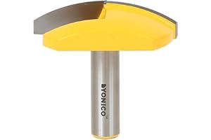 Yonico Horizontal Crown Router Bit 2.22-Inch Radius 1/2-Inch Shank 16171
