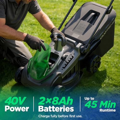 18" 40V Max Brushless Cordless Electric Lawn Mower photo 10
