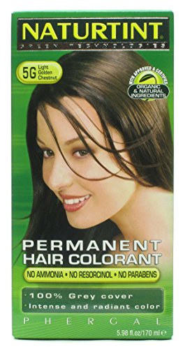 Naturtint 5G Permanent Light Golden Chestnut Haircolor Kit, 4.5 Ounce - 3 per case.