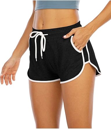 retro workout shorts