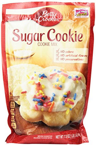 Betty Crocker Cookie Mix, Sugar 17.5 Oz 6 pack