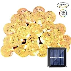 Grand patio Solar String Lights Outdoor, 30 LED