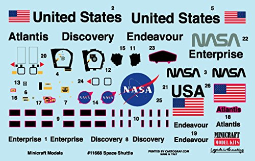 Minicraft NASA Shuttle Building Kit, 1/144 Scale - Thumbnail 2
