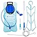 RoryTory 2 Liter Hydration Pack Water Bladder for Backpack Set | Includes Compact Hydration Reservoir Bag + Cleaning Drying Kit for Outdoor Hiking, Backpacking, Cycling, Climbing, Running, Traveling