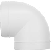 thumbnail image 2 of PATIKIL 6" ID Elbow 90 Degree Duct Pipe Connector, Ventilation Tube 2 of 13