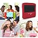 Crochet Hook Organizer Case Without Hooks, Storage Organization Zipper Bag Holder for Ergonomic Light Up Crochet Hooks, Needles and Accessories - Easy to Carry, Red (No Accessories Included)