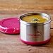 LunchBots Thermal 16 oz. All Stainless Steel Interior - Insulated Food Container Stays Warm for up to 5 Hours or Cold for 10 Hours - Leak Proof Soup Jar for Portable Convenience - Pink
