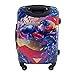 DC Comics Superman 21 Inch Kids Carry On Luggage, Hardshell Rolling Suitcase with Spinner Wheels, Multi