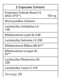 PB 8 Acidophilus 120 Vcaps (pro-biotic Acidophilus) – Nutrición ahora