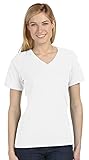 Bella+Canvas Missy Relaxed Ringspun Combed V-Neck