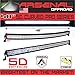 #1 5D 40 inch Curved Pro Optics 228W 5D= 390W 39,000LM CREE LED Light Bar by Arsenal Offroad TM Spot Flood Combo Beam for Xtreme Offroad Trucks UTV SUV 4x4 Polaris Razor 1000 Cam Am X3